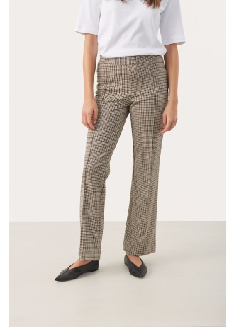 Part Two | Pontas Trousers Brown Check