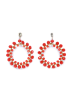Envy | Coral Bead Earrings