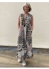 Milano | Tie Neck Maxi Dress