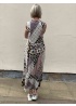 Milano | Tie Neck Maxi Dress