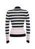 Maison Scotch | Striped Roll-Neck
