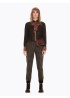 Maison Scotch | Mixed Print Bow Blouse