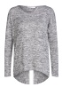 Oui | Knitted Jumper with Unique Back