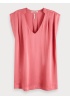 Maison Scotch | Sleeveless Pleated Top