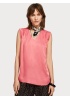Maison Scotch | Sleeveless Pleated Top