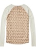 Maison Scotch | Printed Back Long Sleeve Tee