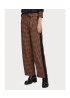 Maison Scotch | Wide Leg Houndstooth Trousers