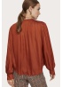 Maison Scotch | Smocked Shoulder Long Sleeve Blouse