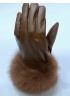 LittleRed | Tan Leather Gloves