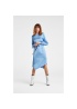 Yaya | Belted Satin Dress