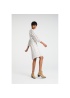 Yaya | Striped Ruffle Dress