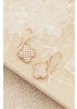 Envy | Diamante Clover Earrings