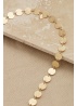 Envy | Gold Disc Necklace