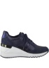 MarcoTozzi | Navy Wedge Trainers