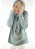 Milano | Satin Front Hoody