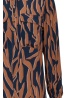 Dranella | Abstract Zebra Print Dress