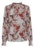 Fransa | Paisley Print Blouse