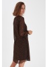 Fransa | Animal Print Dress