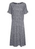 Fransa | Round Neck Dress