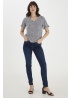Fransa | V-Neck Blouse