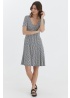 Fransa | Jersey Print Dress