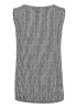 Fransa | Sleeveless Jersey Top