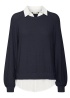 Fransa | FrHannah All in One Navy Top