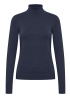 b.young | ByMmorla Navy  Roll Neck Jumper