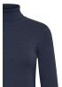 b.young | ByMmorla Navy  Roll Neck Jumper