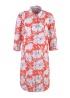 Milano | Flower Print Shirt Dress