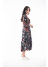 Orientique | Poseidon Godet Dress