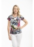 V-Neck Print Tee