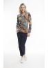 Orientique | Long Sleeve V-Neck Top