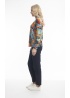 Orientique | Long Sleeve V-Neck Top