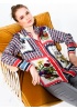 Vilagallo | Dover Shirt Pocket Square Print