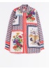 Vilagallo | Dover Shirt Pocket Square Print