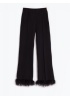 Vilagallo | Pantalon Giullia Fur Black