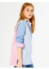 Vilagallo | Embroiderd Dover Shirt Blue Stripes