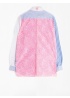 Vilagallo | Embroiderd Dover Shirt Blue Stripes