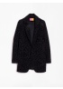 Vilagallo | Antonet Flock Jacket Black Patri