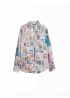 Vilagallo | Mafalda Button Print Shirt