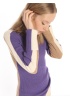 Vilagallo | Anna Lilac Camel Ecru Jumper