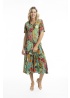 Orientique | Calibishe Godet Dress