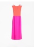 Vilagallo | Tina Pink Georgette Dress