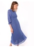 Vilagallo | Kara Dazzling Blue Dress