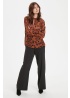 Part Two | Animal Print Blouse