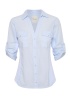 Part Two | Cortnia Blue Shirt