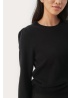 Part Two | Evina Black Cashmere Jumper