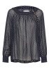 Part Two | Laja Blouse Navy Print