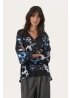 Part Two | Elsia Blouse Black Print
